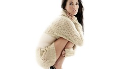 Brunettes woman Megan Fox