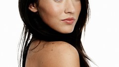 Brunettes woman Megan Fox