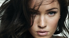 Brunettes woman Megan Fox