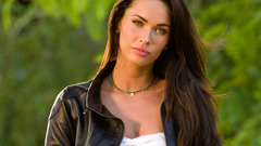 Brunettes woman Megan Fox