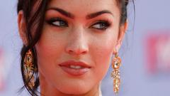 Brunettes woman Megan Fox