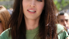 Brunettes woman Megan Fox