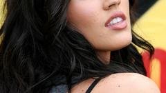 Brunettes woman Megan Fox