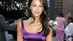 Brunettes woman Megan Fox