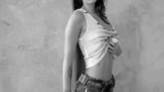 Brunettes woman Megan Fox