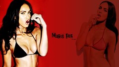Brunettes woman Megan Fox