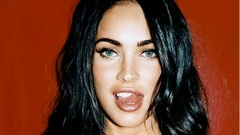 Brunettes woman Megan Fox