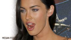 Brunettes woman Megan Fox