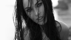 Brunettes woman Megan Fox