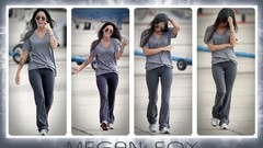 Brunettes woman Megan Fox