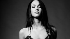 Brunettes woman Megan Fox