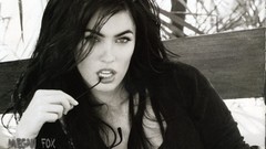 Brunettes woman Megan Fox