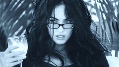 Brunettes woman Megan Fox