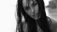 Brunettes woman Megan Fox