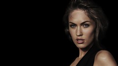 Brunettes woman Megan Fox