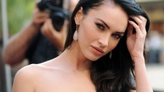 Brunettes woman Megan Fox