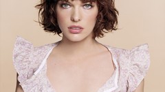 Brunettes woman Milla Jovovich