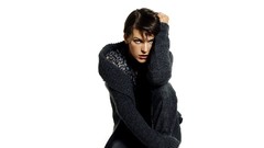 Brunettes woman Milla Jovovich