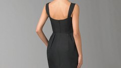 Brunettes woman models black