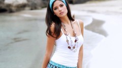 Brunettes woman models carla