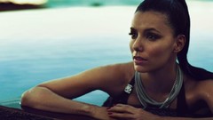 Brunettes woman models eva