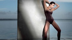 Brunettes woman models irina