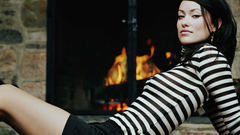 Brunettes woman models Olivia