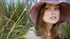 Brunettes woman models Olivia