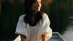 Brunettes woman models Olivia