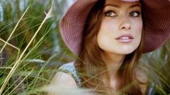 Brunettes woman models Olivia