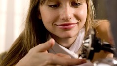 Brunettes woman models skinny