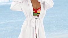 Brunettes woman models swimsuits