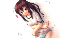 Brunettes woman panties ecchi