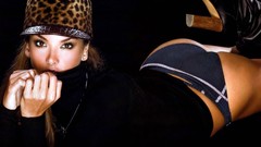 Brunettes woman panties models