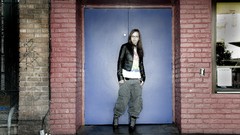 Brunettes woman piercings stefanie