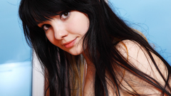 Brunettes woman portraits