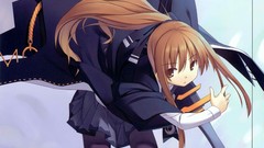 Brunettes woman skirts long