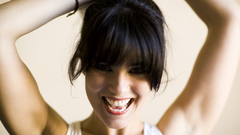 Brunettes woman smiling Candice