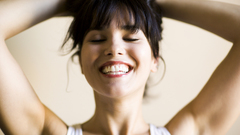 Brunettes woman smiling Candice