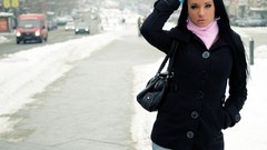 Brunettes woman snow pornstars