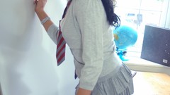 Brunettes woman stockings redheads