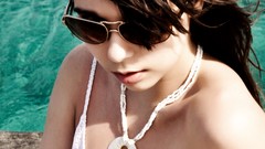 Brunettes woman teen Ariel