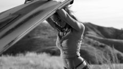 Brunettes woman Transformers Megan