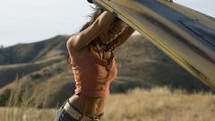 Brunettes woman Transformers Movies