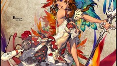 Brunettes woman video games