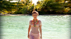 Brunettes woman water Natalie