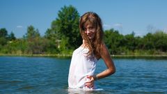 Brunettes woman wet Femjoy