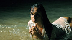 Brunettes woman wet Katie