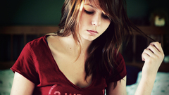 Brunettes woman Zara Jay