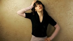 Brunettes woman zooey deschanel